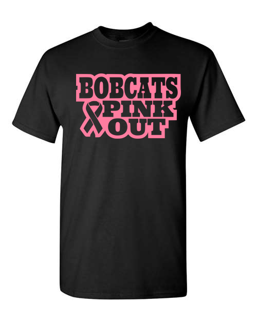 Bobcats Pink Out Black