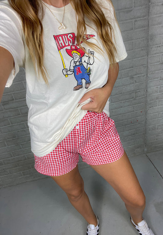 Herbie Husker Flag Tee