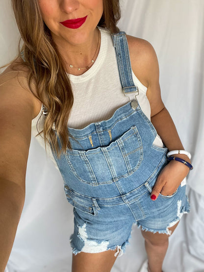 American Dreamin' Denim Overalls