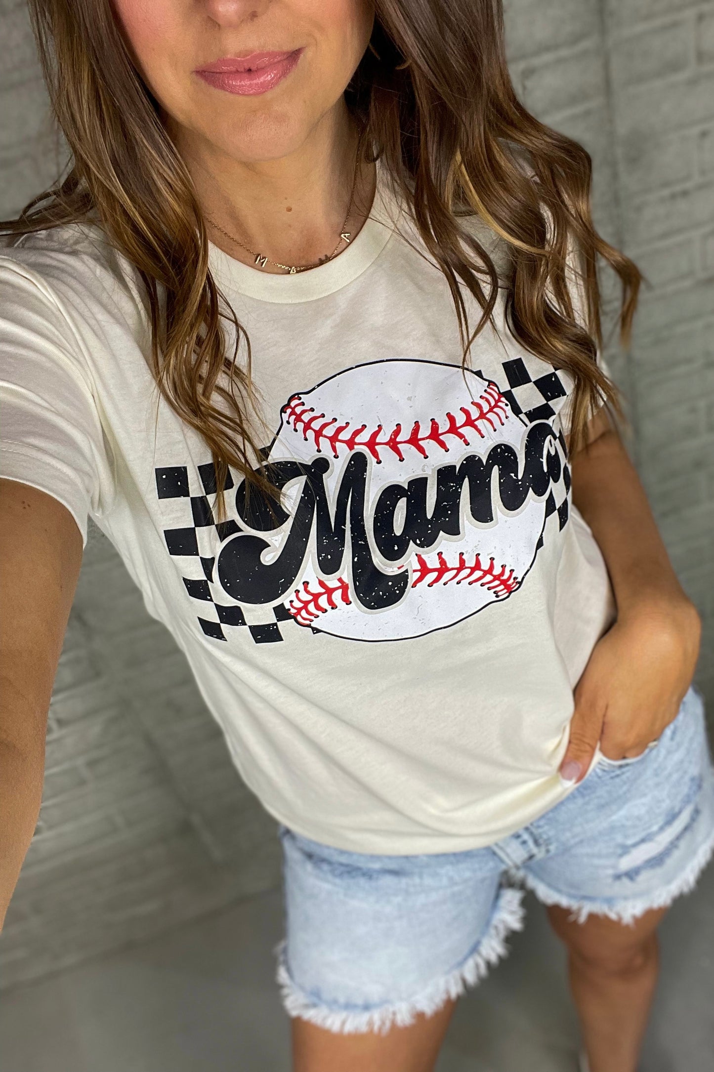 Mama Baseball Tee