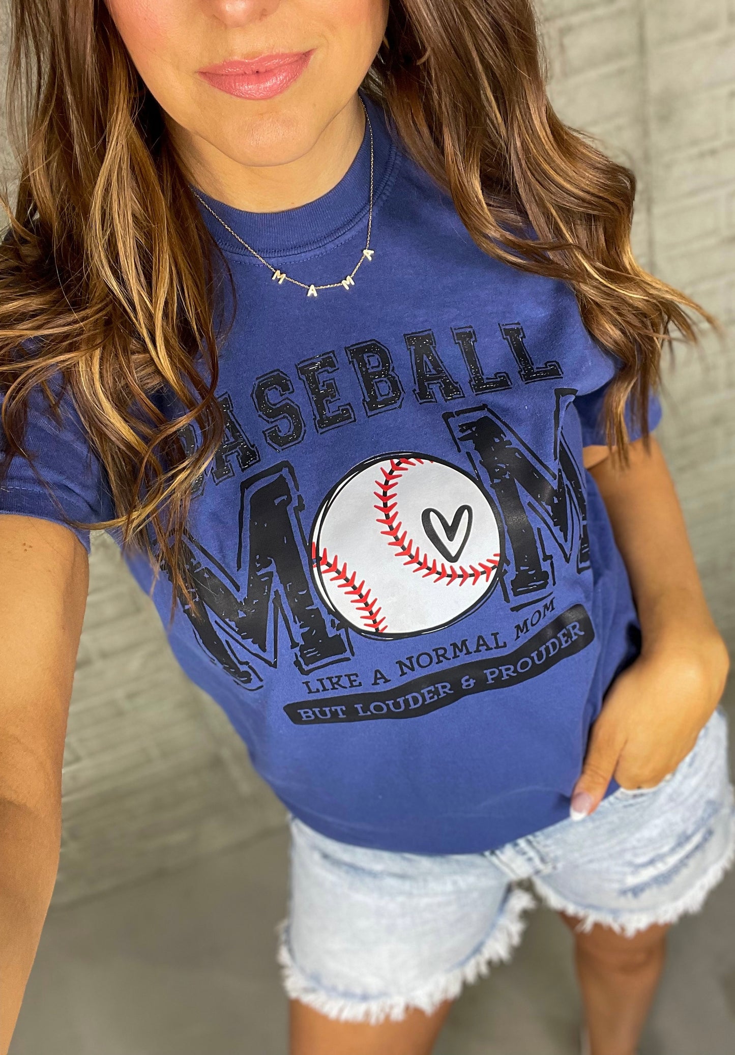 Baseball Mom Like A Normal Mom But Louder And Prouder
