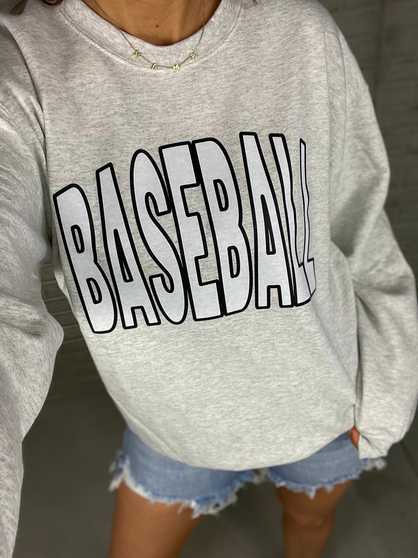 Baseball Crew- Ash