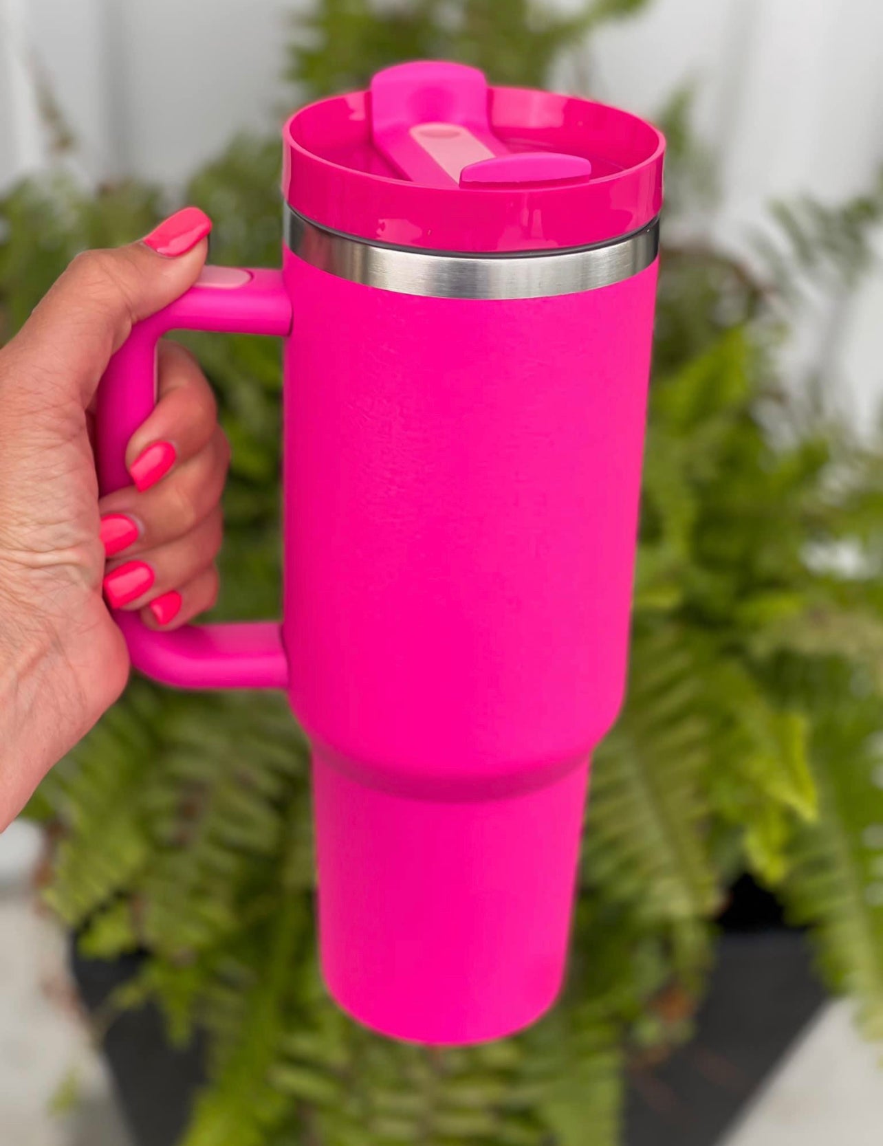 The Dupe Hot Pink 40oz. Tumbler