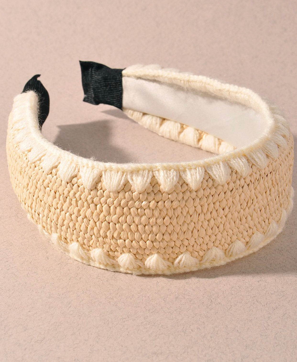 Woven Ivory Headband