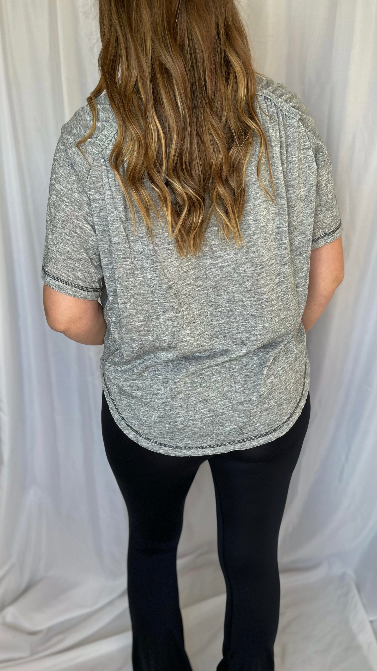 Casual Saturday Grey Tee