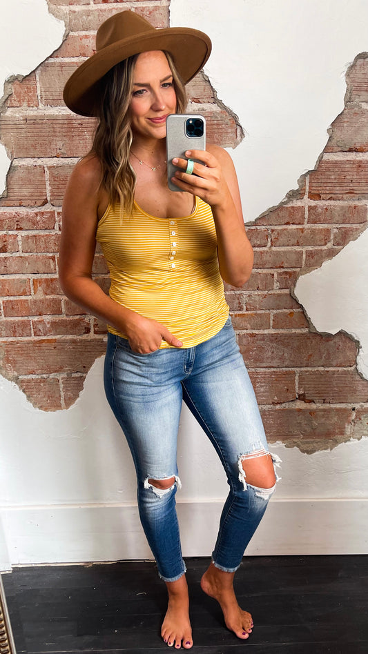 Mustard +Ivory Tank