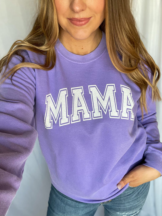 Mama Lilac Crewneck